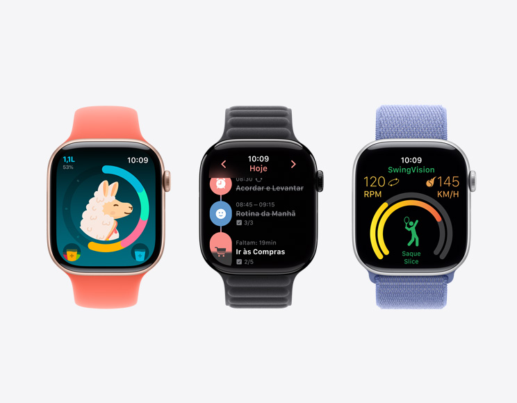 Diferentes apps que estão disponíveis para download na App Store.