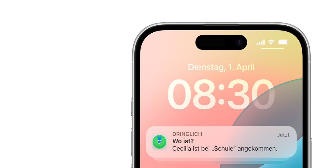 Ankunftsmitteilungen – Wissen, dass sie da sind – ohne fragen zu müssen.