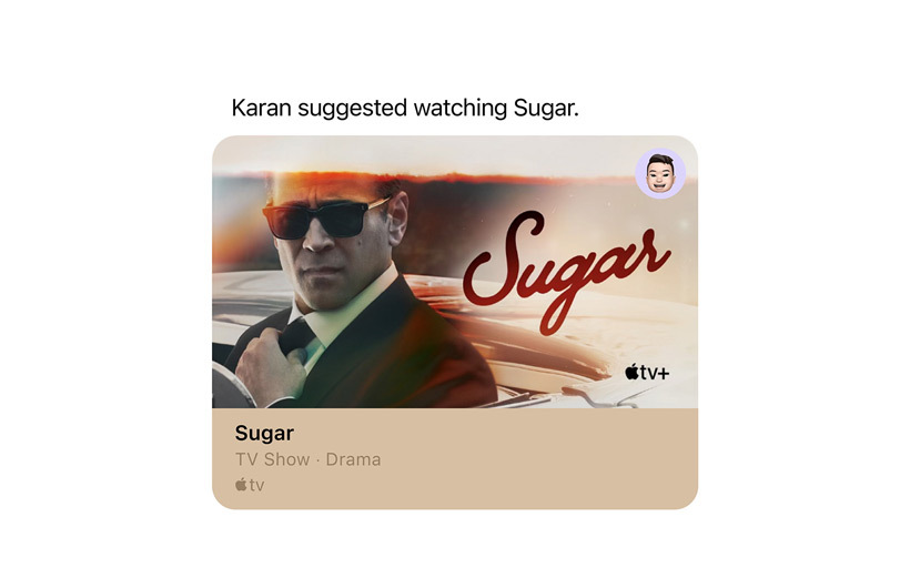 Una locandina della serie Sugar su Apple TV Plus.