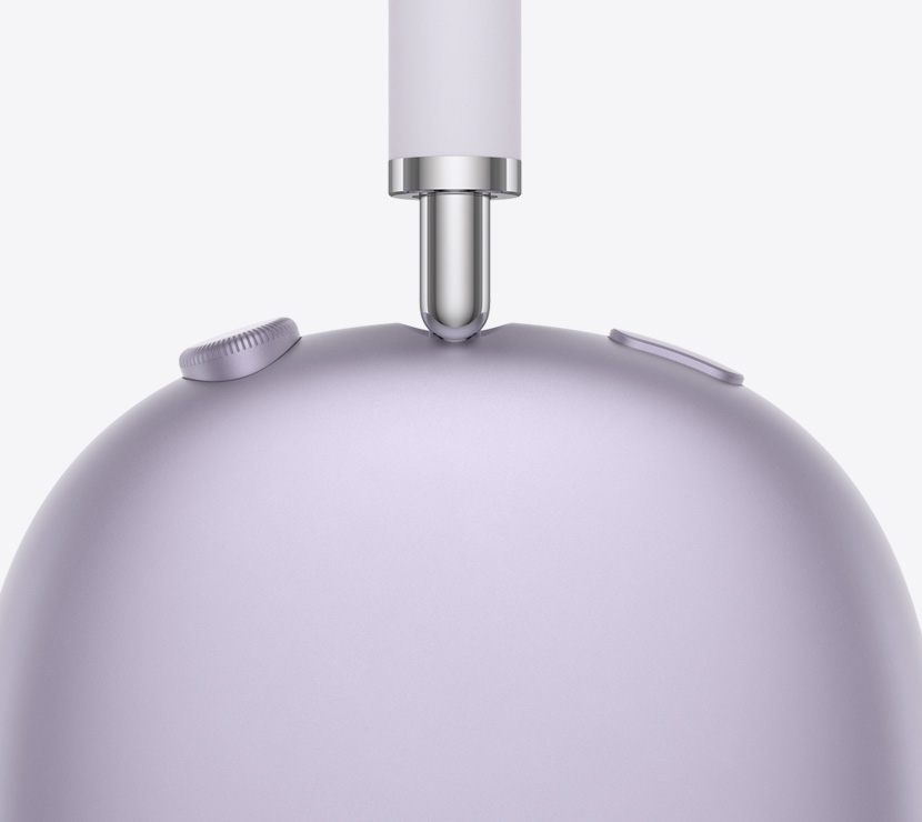 صورة جانبية لسماعات AirPods Max.‏